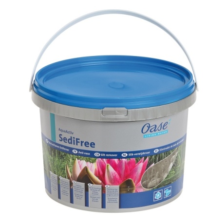 Oase AquaActiv SediFree 5 l - muda ja mustuse eemaldamine