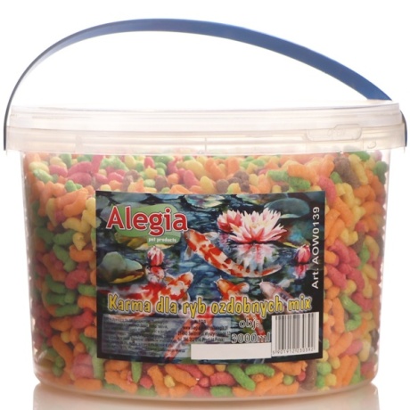 Alegia - корм для декоративных рыб - микс палочек 3 л