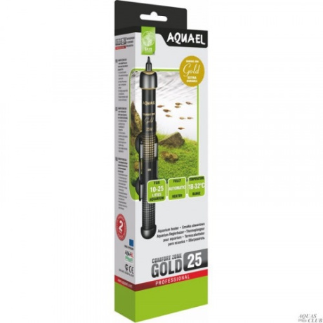 Aquael COMFORT ZONE GOLD 25W akvaariumisoojendi (10-25l)