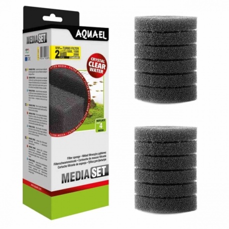 Aquael Turbo Filter Sponge 1000/1500/2000 фильтрующая губка N2