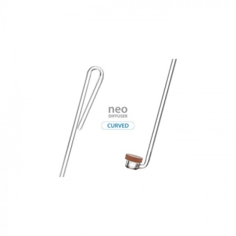 Aquario NEO eritüüpi kaarduv akrüül-CO2 difuusor, keskmine