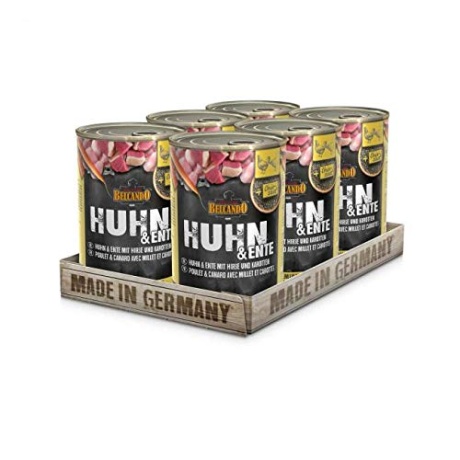 Belcando kana/pardi konserv täiskasvanud koertele kana ja pardiga, 400g