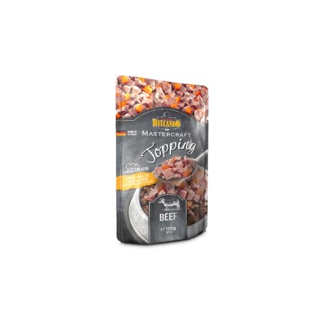 Belcando Mastercraft Topping Beef veiselihakonserv täiskasvanud koertele, 100g