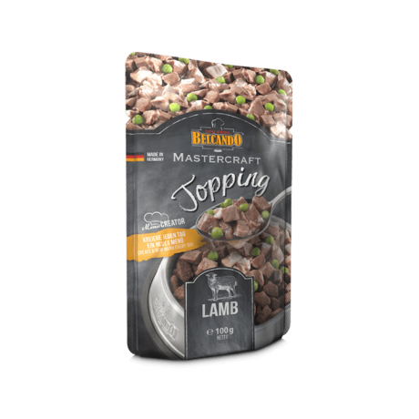 Belcando Mastercraft Topping Lamb Lambakonserv täiskasvanud koertele, 100g