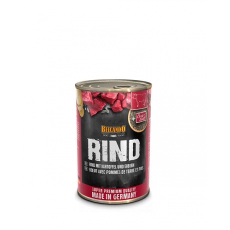 Belcando liha/kartuli/herneskonserv täiskasvanud koertele veiseliha, kartulite ja hernestega, 400g