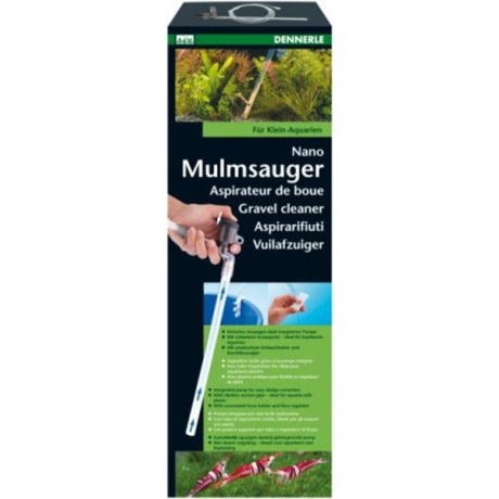 Akvaariumi sifon Dennerle Nano kruusapuhastusvahend 10-40L