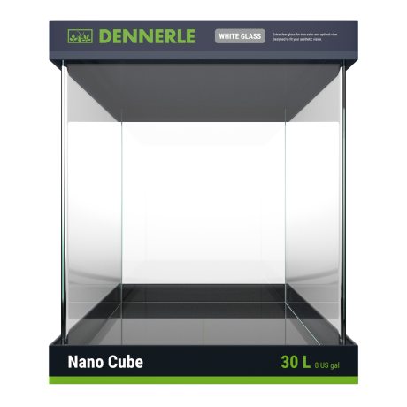 Dennerle NanoCube - 30 l Opti-White akvaarium