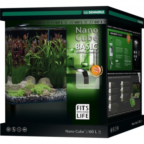 Akvaarium Dennerle Nano Cube Basic 60L Style LED
