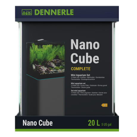 Dennerle Nanocube komplektne+ 20L - Akvaariumi komplekt - 20 liitrit