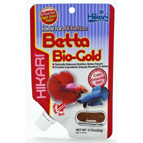 Betta Bio-Gold 20g первоклассный корм разработанный специально для Петушков