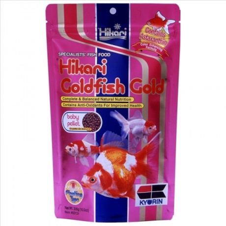 Hikari Goldfish Gold Baby täistoit kuldkalale ja dekoratiivkarpkalale (beebi) 100g