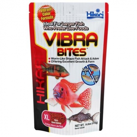 HIKARI VIBRA BITES XL toit elustoitu eelistavatele troopilistele kaladele 415g