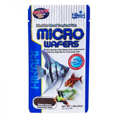 Tropical Micro Wafers полноценный корм для мелких и средних тропических рыб 22g