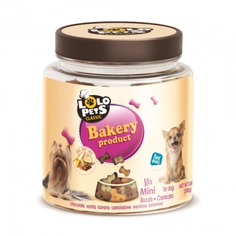 Maiuspalad koertele LOLO Pets küpsiste valik Mini 300 g