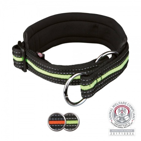 Fusion drosselkrae, M: 40–46 cm/30 mm, must/roheline