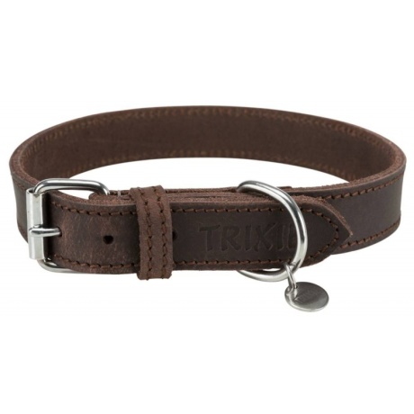 Rustikaalne krae, M-L: 42-48 cm/25 mm, tumepruun