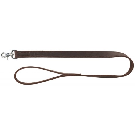 Rustic Leash, L-XL: 1,00 m/25 mm, tumepruun