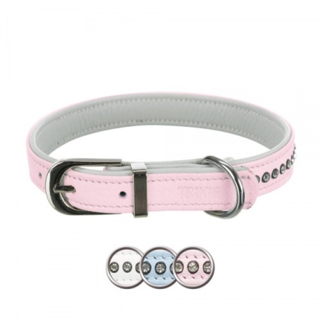 Aktiivne Comfort-krae kristallidega, SM: 2733 cm/15 mm, roosa