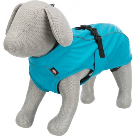 Vihmamantel koerale Raincoat Vimy, S: 40 cm, türkiissinine
