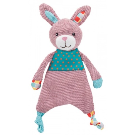 Mänguasi koertele Junior jänes, kangas/pliis, 28 cm