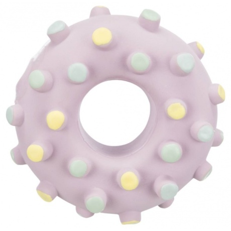 Mänguasi koertele Junior mini ring, helita, lateks, ø 8 cm