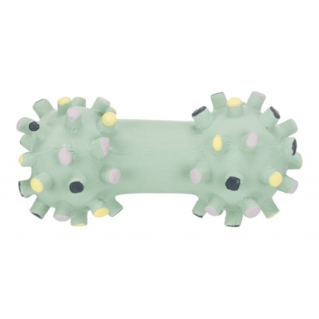 Mänguasi koertele Junior mini hantel, helita, lateks, 10 cm