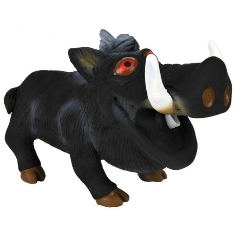 Mänguasi koertele Metssiga, originaal loomahääl, lateks, 18 cm
