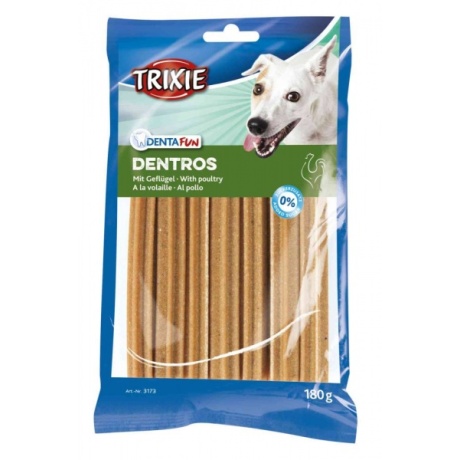 Maius koertele DENTAfun Dentros linnuga, 7 tk./180 g