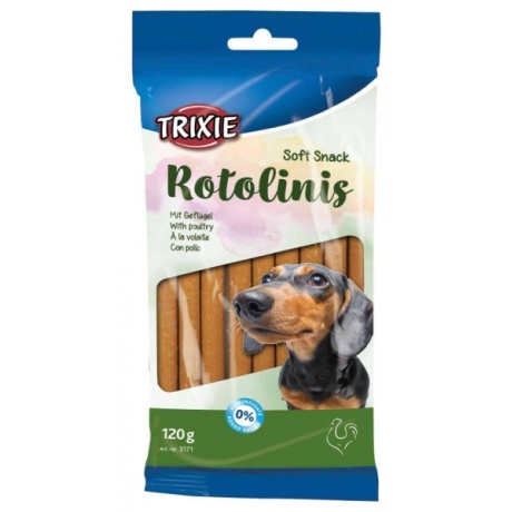 Maiused koertele Rullid kanaga 12cm. 12tk/120g