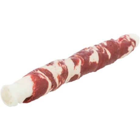 Denta Fun Dog Treats närimisrullid marmorveiselihast, 17 cm, 3 tk./140 g
