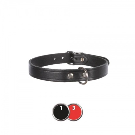 Kaelarihm Basic, XS–S: 24–29 cm/12 mm, punane