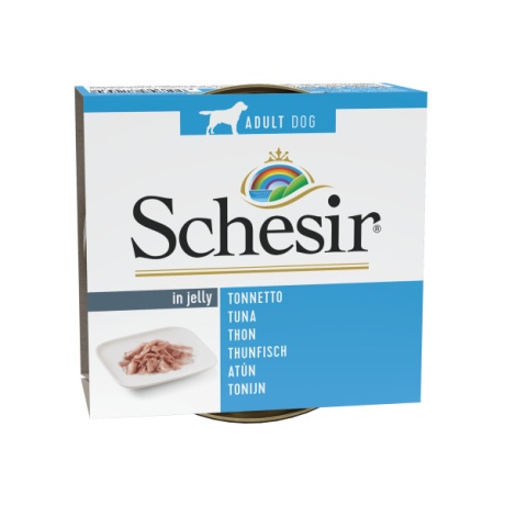 Schesir tuunikala tarretises 150g märgtoit koertele