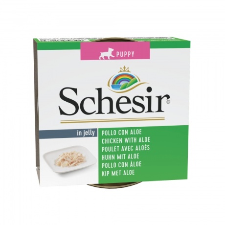 Schesir kanafilee + aaloe tarretises 150g märgtoit kutsikatele