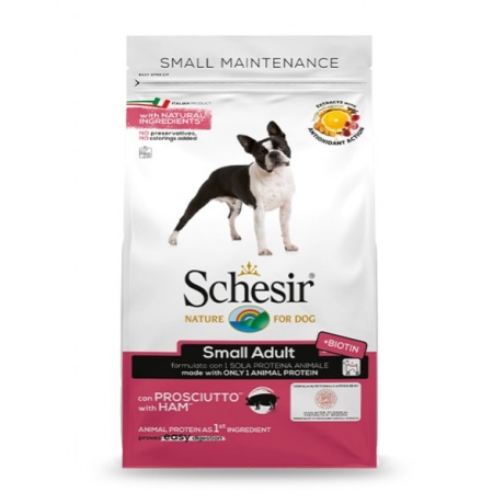 Schesir Small Maintenance singiga 2 kg kuiva koeratoiduga