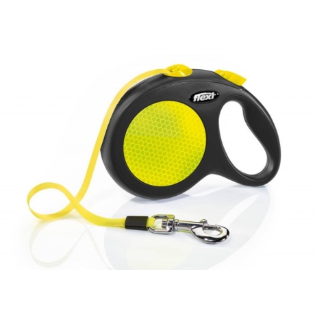 Поводок flexi New Classic Neon Лента L 5m