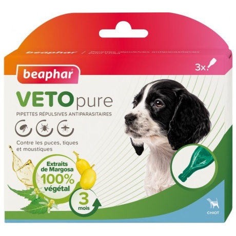 Репеллентные капли SpotOn Puppy N3 от паразитов BE-Veto - для щенков
