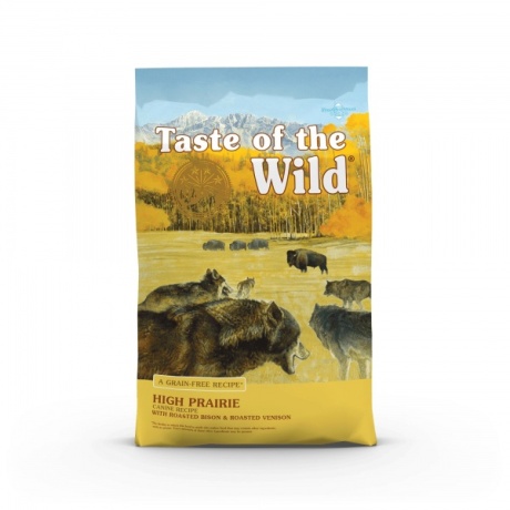 Täisväärtuslik kuivtoit Taste of the Wild koertele High Prairie Puppy pühvli ja hirvelihaga 5,6 kg