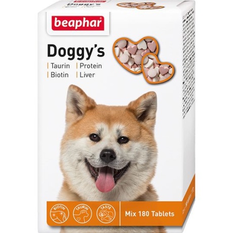 BE-Doggys смесь 180тб таурин+биотин+белок+печень