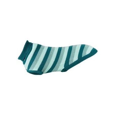 **Riided koertele "Pullover Burnaby" M 45cm sinine/mint