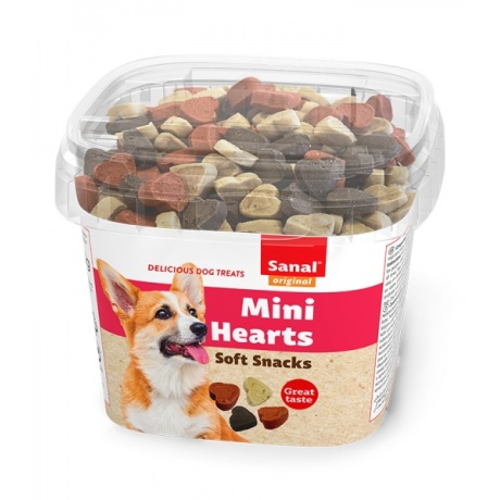 SANAL DOG Мини-сердечки 100г