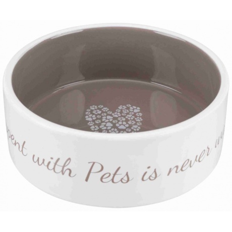 Миска Pet's Home, керамическая, 0.8 l/ø 16 cm