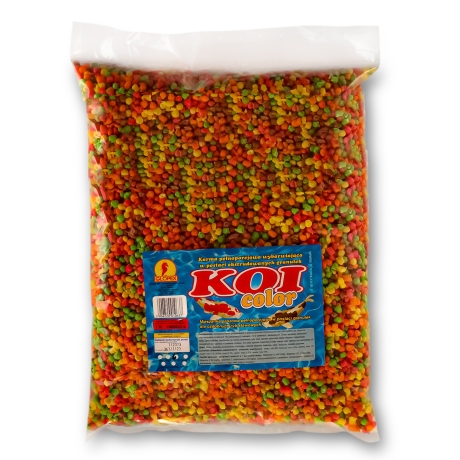 Glopex Koi color Granules 10 л - полноценный корм для рыб