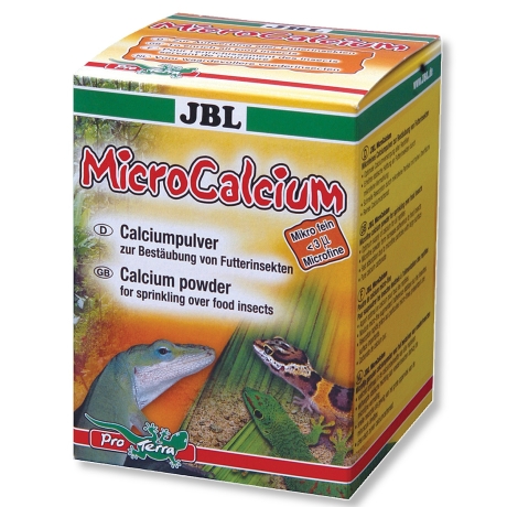 JBL MicroCalcium 100g - минеральный дополнительный корм для всех рептилий