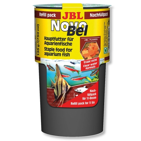 JBL NovoBel 750ml Supplement - корм в виде хлопьев для всех аквариумных рыбок