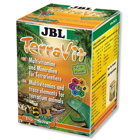 JBL TerraVit - витамины и микроэлементы для террариумных животных