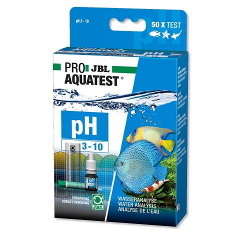 JBL Test pH 3.0-10.0 - Быстрый тест для определения кислотности в аквариумах