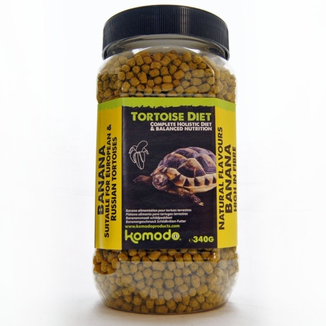 Komodo Tortoise Diet Banana 340 г - корм для черепах