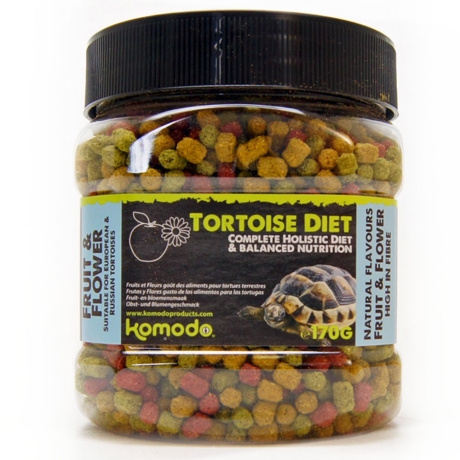 Komodo Tortoise Diet Fruit Flower 170 г - корм для черепах