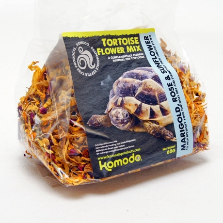 Komodo Tortoise Flower mix 60 г - лечебные цветы для черепах