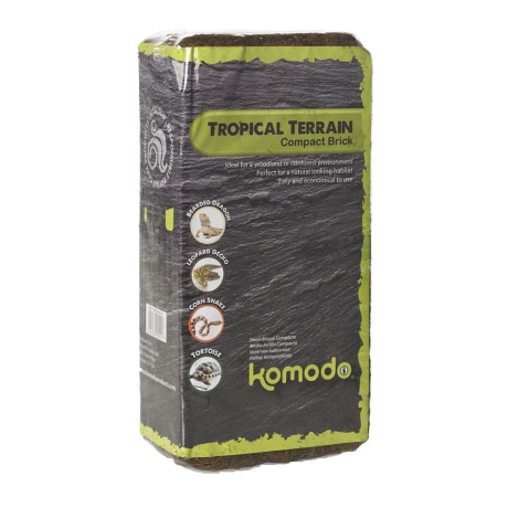 Komodo Tropical Terrain Brick L - субстрат из кокосового волокна 8 л